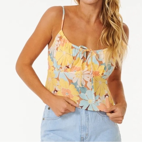 NWT - Rip Curl Sunrise Session Womens Cami Top - Size XL - Picture 1 of 4